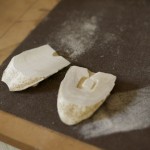 Two halves of the mold