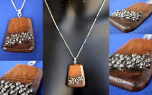 american white oak and sterling silver SOLD