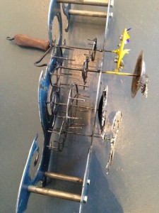 'bee here now' Kinetic sculpture detail 