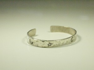 Forged Silver Cuff