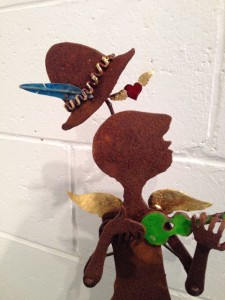 tiptoe through the tulips .. Kinetic sculpture