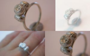 Eucalyptus Ring - lovely on it's own or great as a stacker.