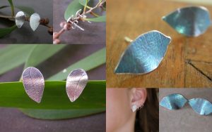 Tiny leaf studs