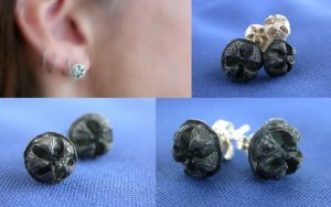 Tea tree studs - with patina or without