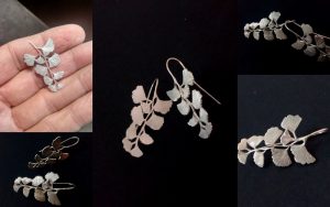 Maidenhair ferns for your ears? Why not! :)