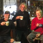 Rich Martin (Hammer and Hand Hobart) with Bruce Pringle and Julian DeSaxe (Hammer and Hand byron bay workshop)