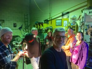 Good times with Rich Martin at Hammer and Hand Workshop 