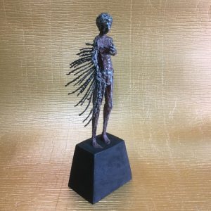 "Toward Completion 1 " Ferocement sculpture