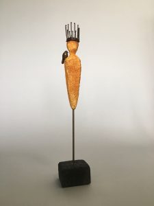 The Emissary ...Sculpture, Concrete, Steel, Sand cast Bronze